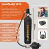 Test Mini Bouteille d’Oxygène Seabreath 1000 : pratique pour fouiner sous l’eau, mais avec des limites bien réelles