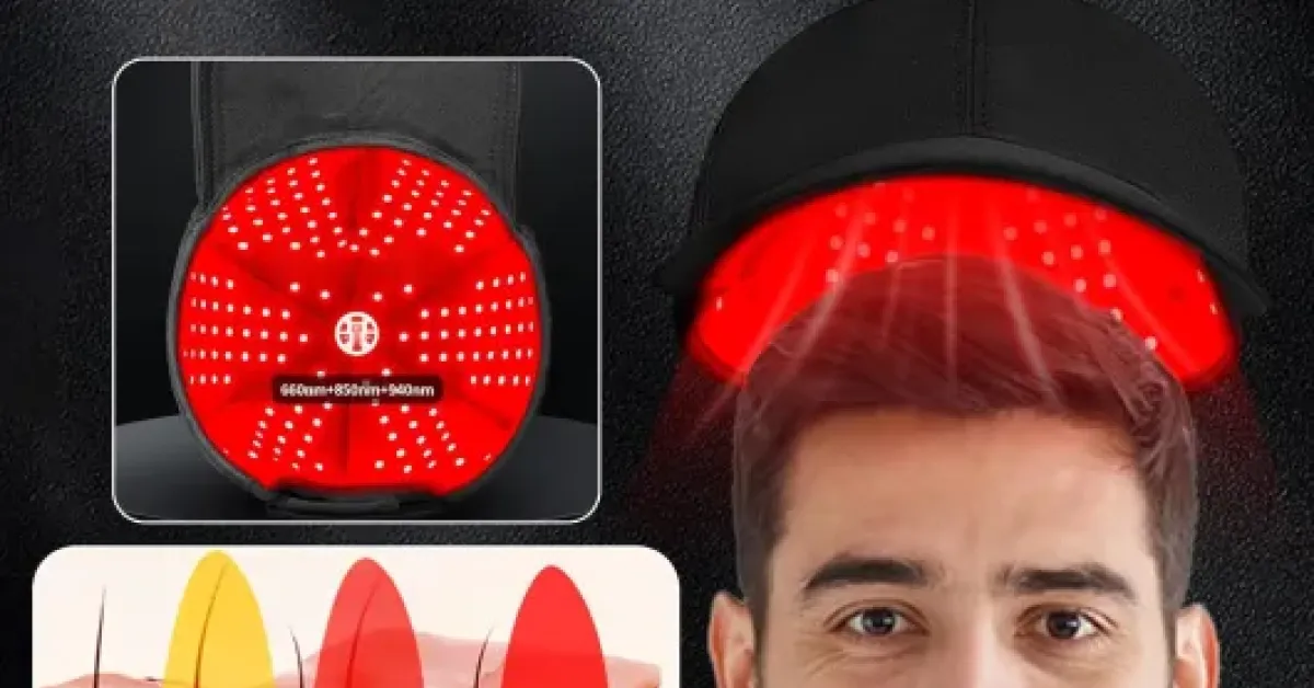 Test GOURIXIN Red Light Therapys Bonnet Infrarouge : un casque pour cheveux qui mise tout sur les LED