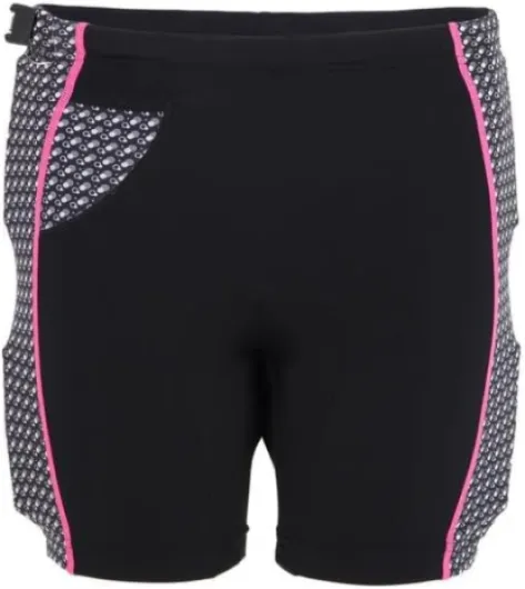 Pack Short tonifiant et Ceinture Abdominale Abs7 Adulte Unisexe, Noir, 69-119cm, 34-40 Unique