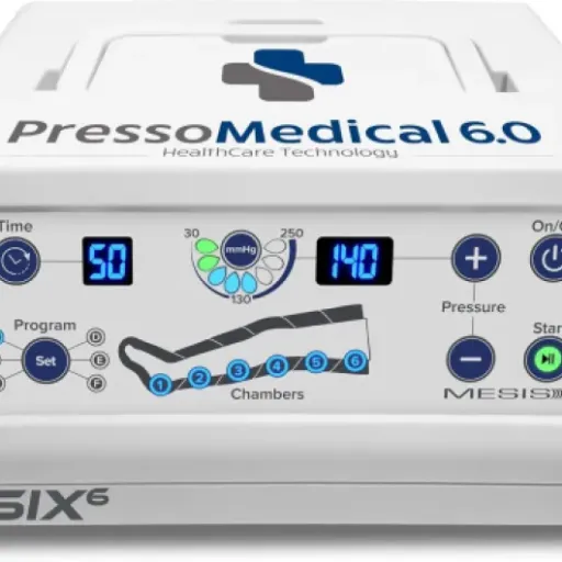 Test MESIS PressoMedical 6.0 SIX6 : la pressothérapie sérieuse pour ceux qui veulent du niveau cabinet à la maison