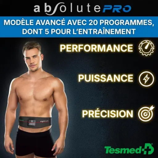Test TESMED Absolute Ceinture Abdominale PRO : une ceinture EMS sérieuse, mais pas magique