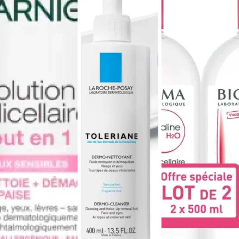 Les meilleurs eaux micellaires : notre top 3 (2026)