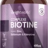 Test Biotine Cheveux WeightWorld : un gros flacon pour booster cheveux et ongles sans se ruiner