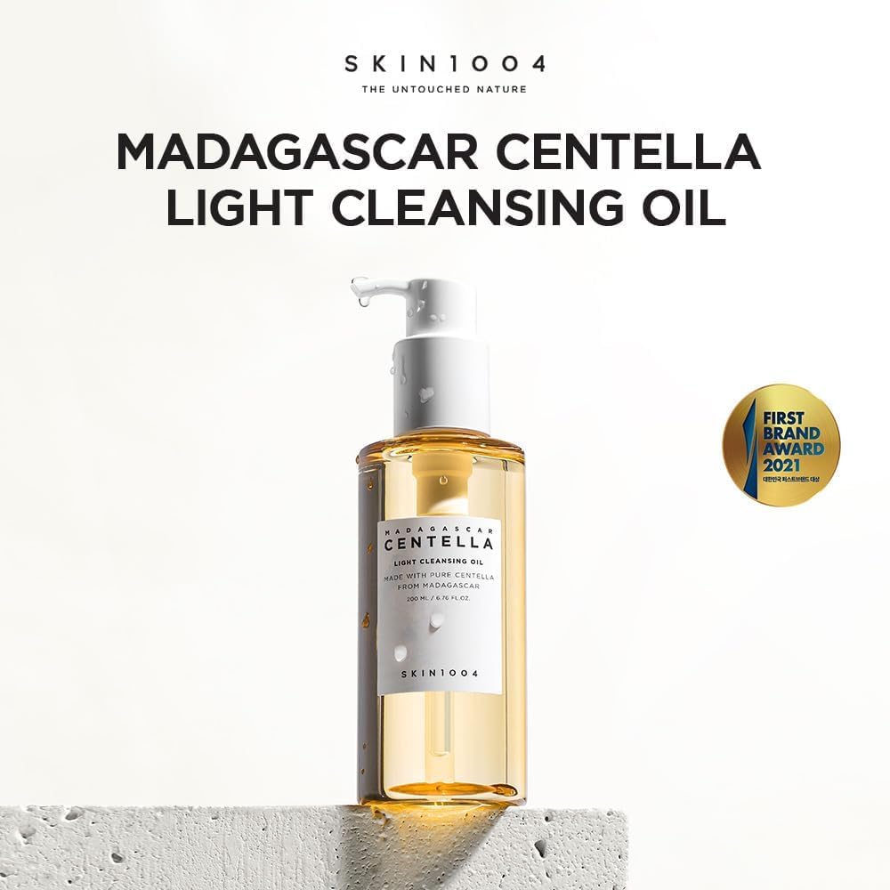 SKIN1004 Madagascar Centella Light Cleansing Oil (200 ml) Aloe vera 200 ml (Lot de 1)