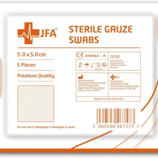 Test JFA Medical tampons de gaze stériles : les compresses basiques qui font le job à la maison