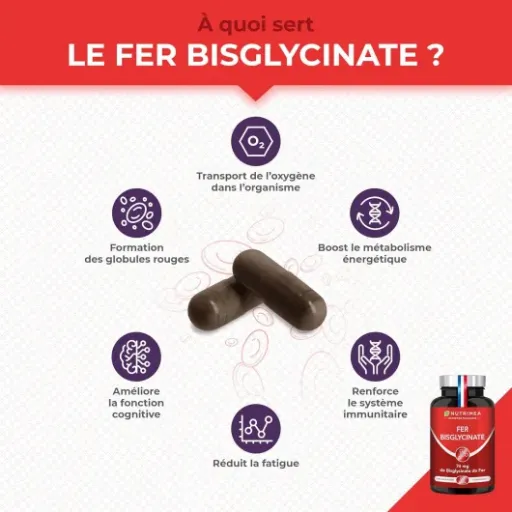 Test Nutrimea Fer Bisglycinate + Vitamine C : un fer qui fait le job sans ruiner l’estomac