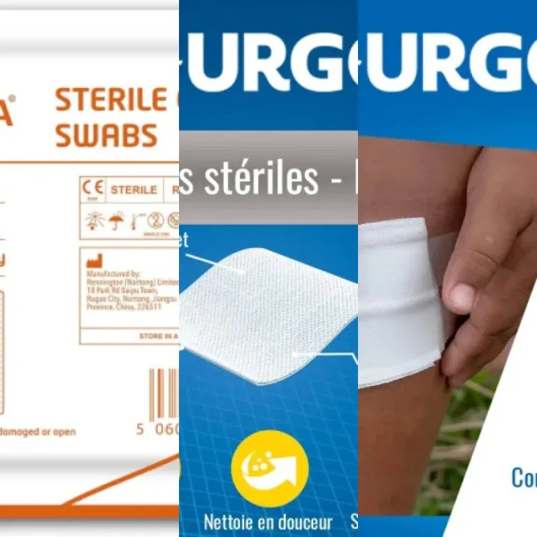 Guide d'achat : les 5 meilleurs compresses stériles (2026)