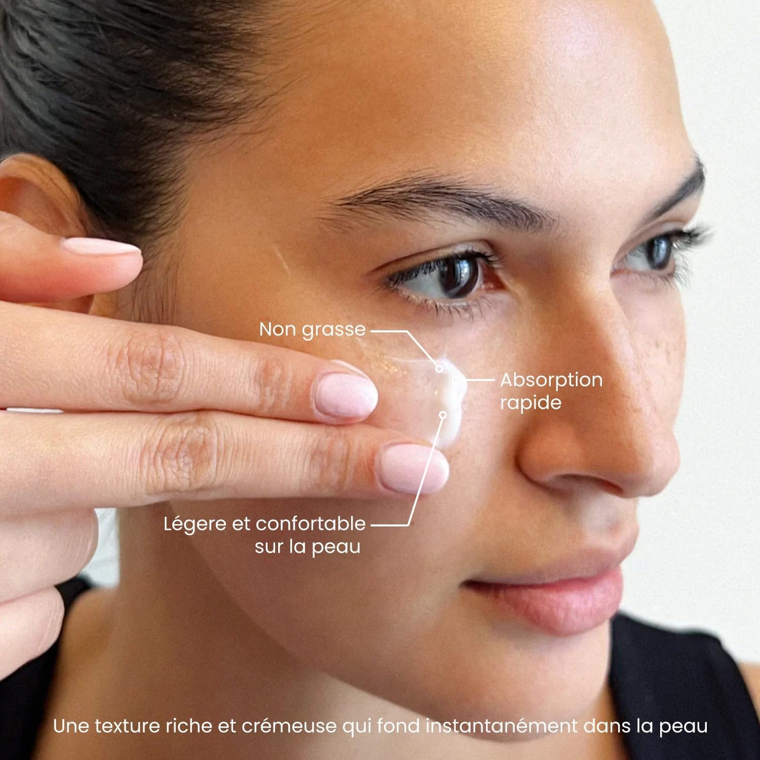 Creme Hydratante Visage Nuit Bio avec Rétinol el Acide Hyaluronique - Creme Anti Rides Femme et Anti Taches - Raffermissant & Éclaircissant - 50 ml -100% GARANTIE Floral