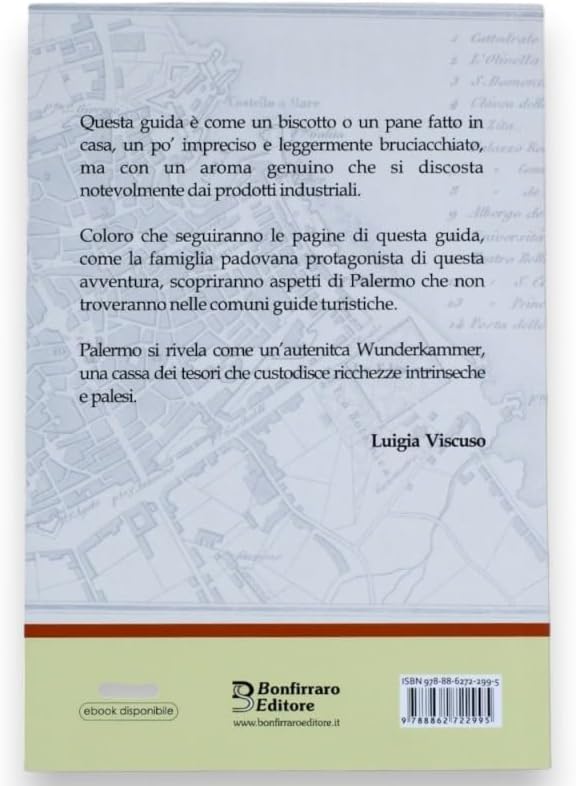 SICILIA BEDDA CAPACI Livre 16 000 étapes pour Tomber Amoureux de Palerme - Guide Palerme Insolite - 231 Pages