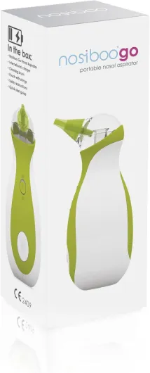Go Mouche Bébé Électrique - Fabriqué dans l’UE - Nomade et rechargeable - Qualité premium - Aspiration avec technologie UPT