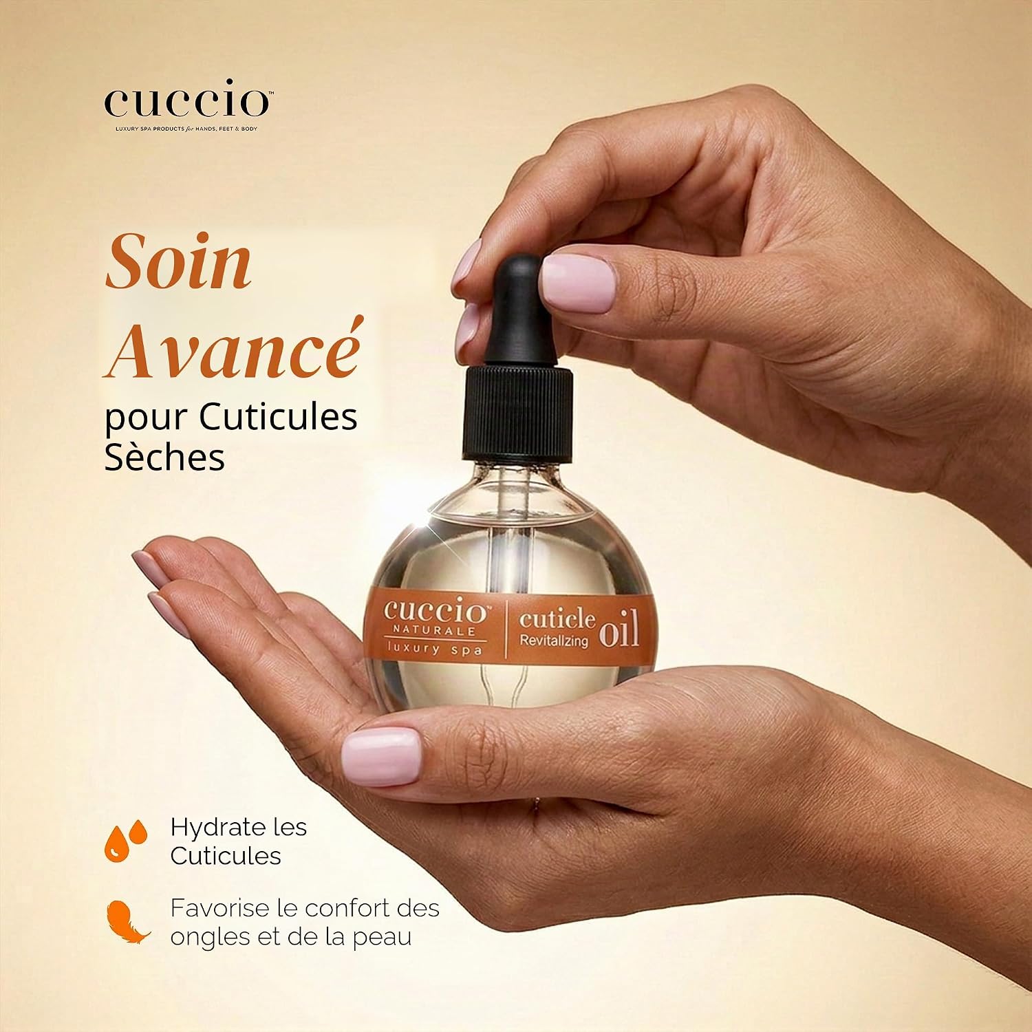 Huile Revitalisante pour Cuticules Manucure aux Gousses de Vanille/Sucre Unisexe 2,5 oz Vanille 75 ml (Lot de 1)