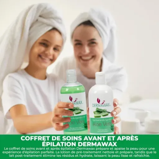 Test Dermawax Kit Pré & Post Épilation : la combo aloe vera qui simplifie les séances de cire