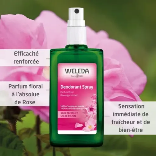 Test Weleda Déodorant spray Rose musquée : le déo naturel qui fait (globalement) le job