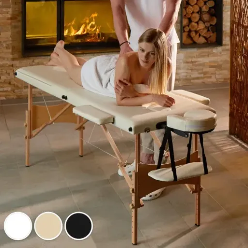 Test tectake Table de Massage Pliante 3 zones : la table pas chère qui fait le job à domicile