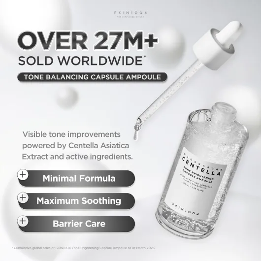 SKIN1004, Madagascar Centella Argile éclaircissante Capsule Ampoule 100 ml