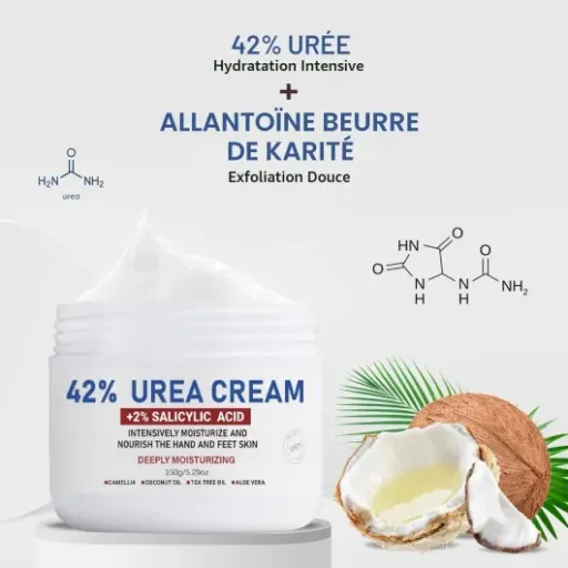 Test OUKEYA Crème d'Urée 42% : la crème pieds/mains qui décape bien les peaux mortes