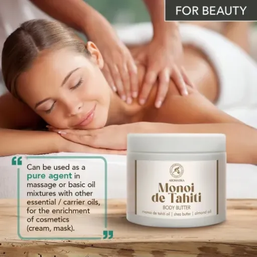 Test Beurre Corporel Monoï de Tahiti Aromatika : hydratant correct, parfum en demi-teinte