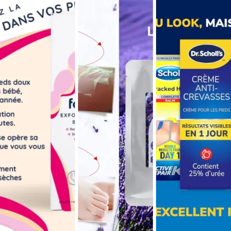 Top 3 : meilleurs masques pieds (2026)
