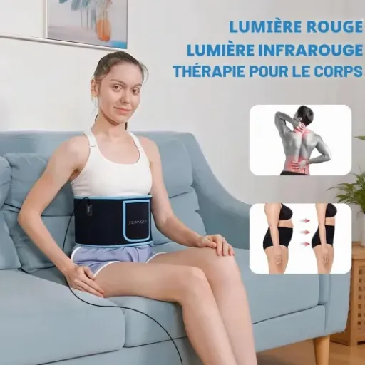 Test Ceinture de thérapie par lumière rouge Feangli : ça chauffe, ça détend, mais pas sans défauts